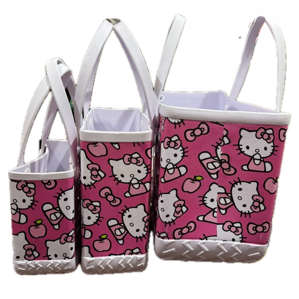 🎀 (1) SMALL 🎀 beeYOON Bag ‼️ Kawaii Pink Tote | Teacher | Travel | Organizer